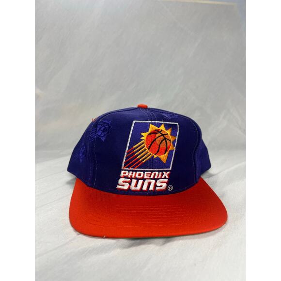 VINTAGE 1990S PHOENIX SUNS C COMPETITOR HAT MENS TWO TONE SNAPBACK - Picture 3 of 5